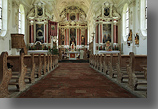 Interieur St.Coloman-kirche, Schwangau