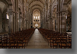 De basiliek van V�zelay in Bourgondi� (1185) staat op de werelderfgoedlijst van de Unesco.
