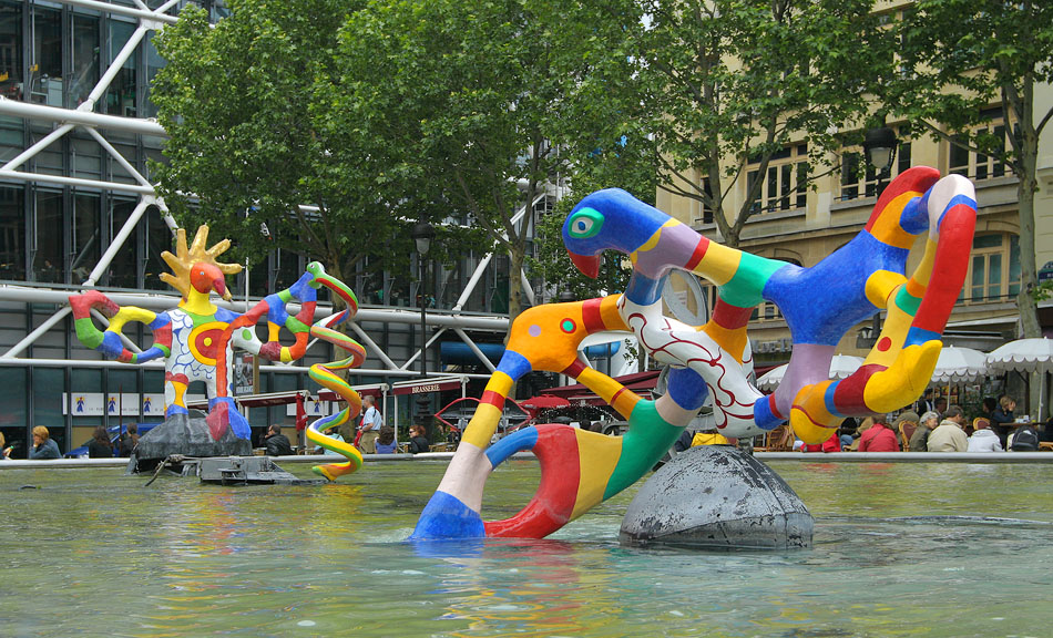 Parijs, Centre Pompidou