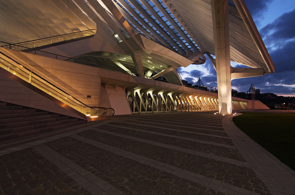 Station Guillemins, Luik. Architect Santiago Calatrava