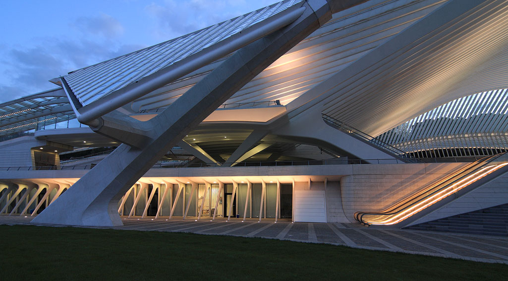 Station Guillemins, Luik. Architect Santiago Calatrava