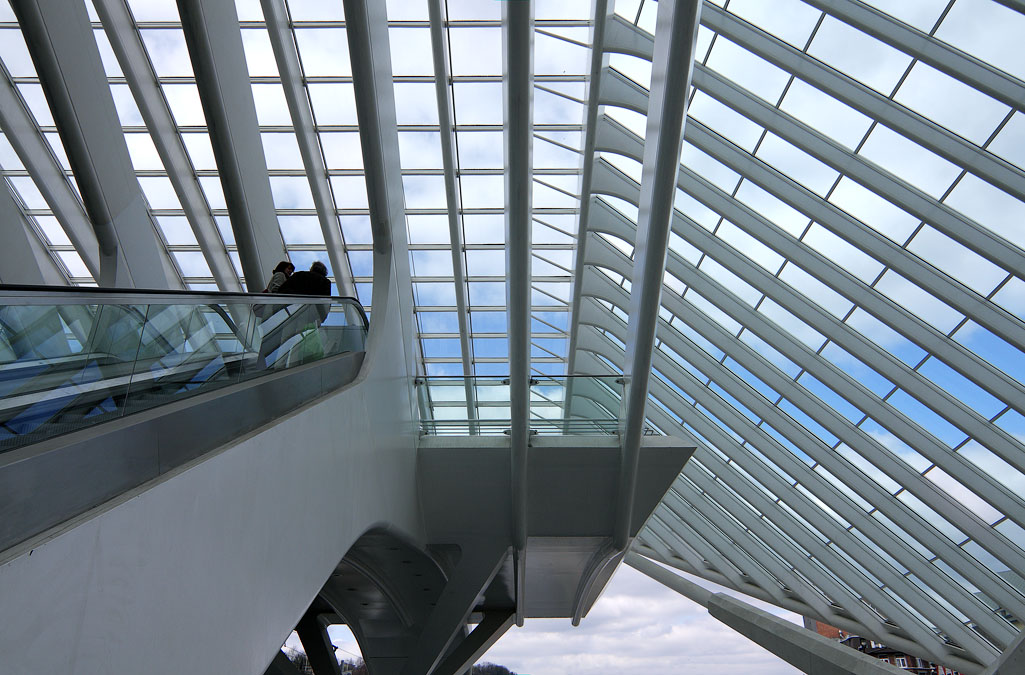 Station Guillemins, Luik. Architect Santiago Calatrava