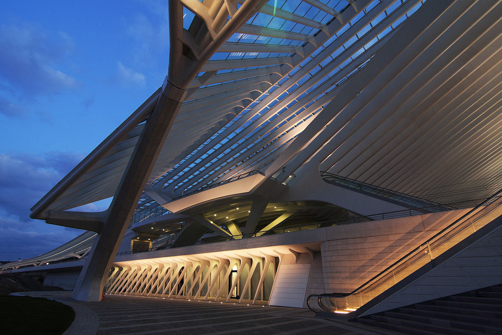 Station Guillemins, Luik. Architect Santiago Calatrava