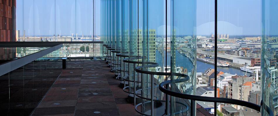 Museum aan de Stroom (Mas) in Antwerpen. Architecten: Neutelings en Riedijk