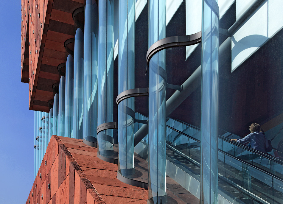 Museum aan de Stroom (Mas) in Antwerpen. Architecten: Neutelings en Riedijk