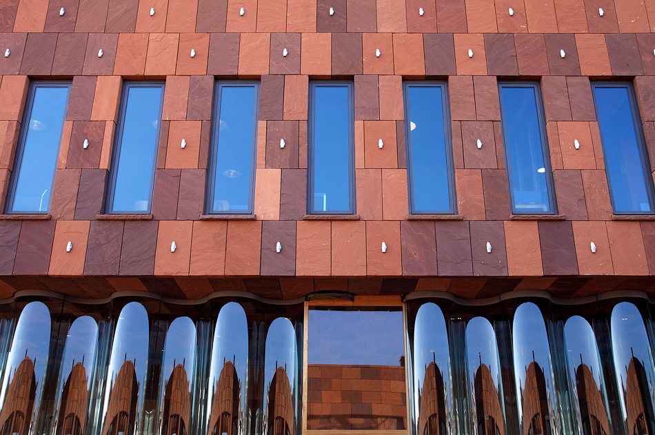 Museum aan de Stroom (Mas) in Antwerpen. Architecten: Neutelings en Riedijk