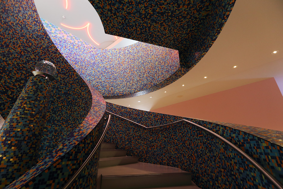 De trap in het Groninger Museum