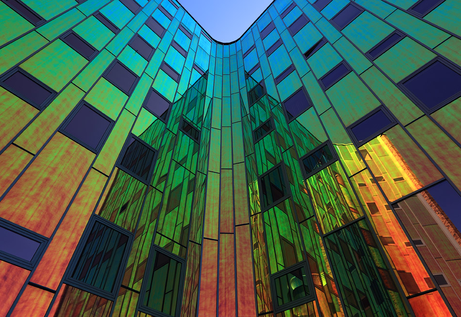 Gevelbekleding kantorencompex L'Arc en Ciel Deventer