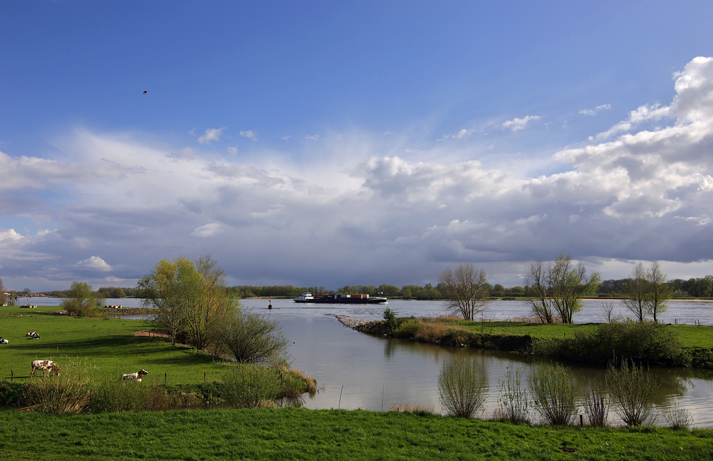 Langs rivier De Waal