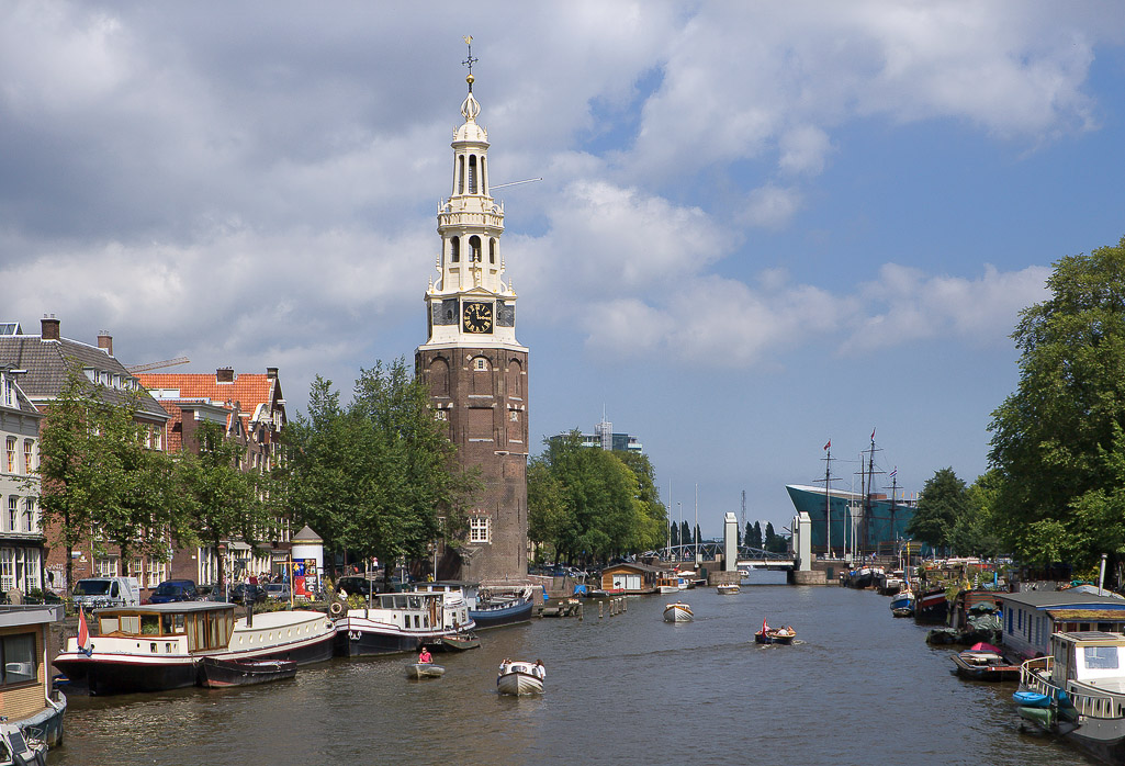 Montelbaanstoren in Amsterdam