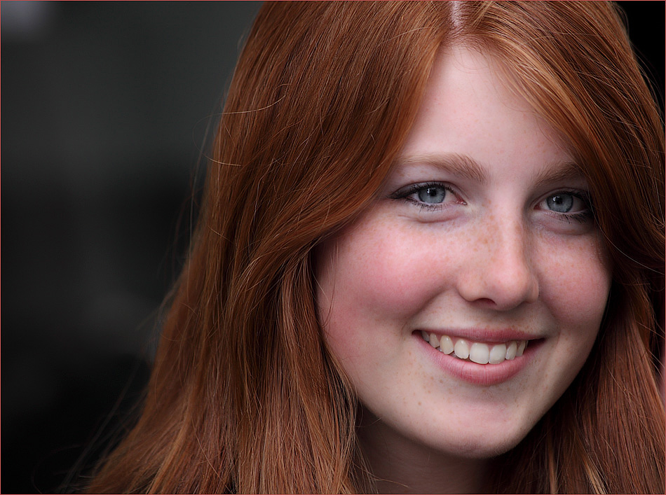 Kristie op de Roodharigendag in Breda 2012