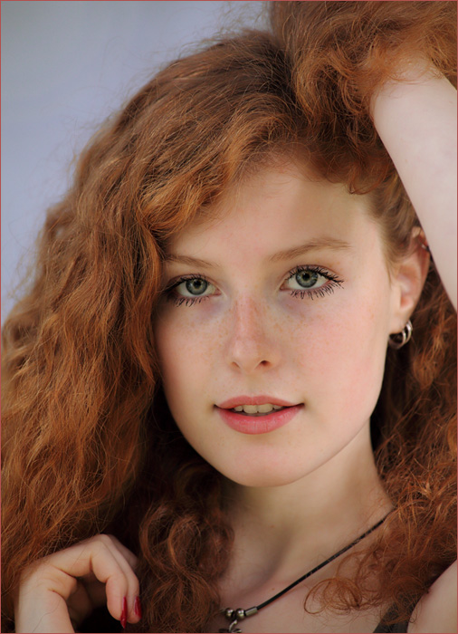 Lotte op de Roodharigendag in Breda 2012